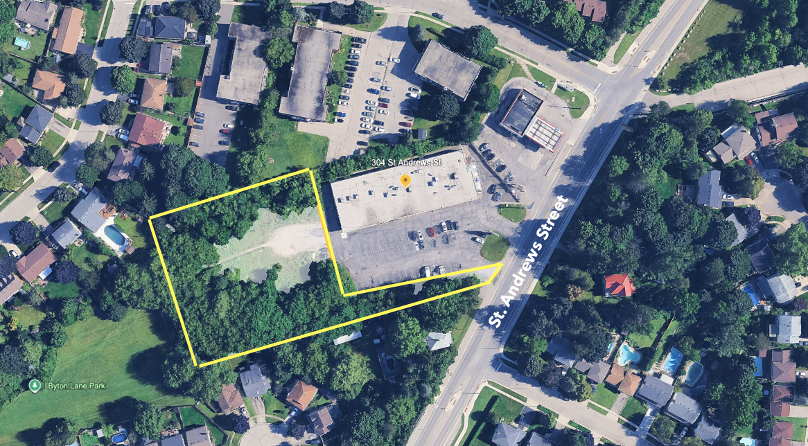 308 St. Andrews Street - Aerial View